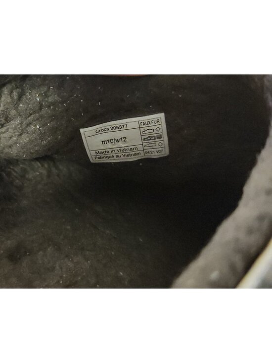 Crocs Classic Lined RealTree Edge Clogs Chocolate Camo Men's 10 - Women's 12 - Picture 6 of 10